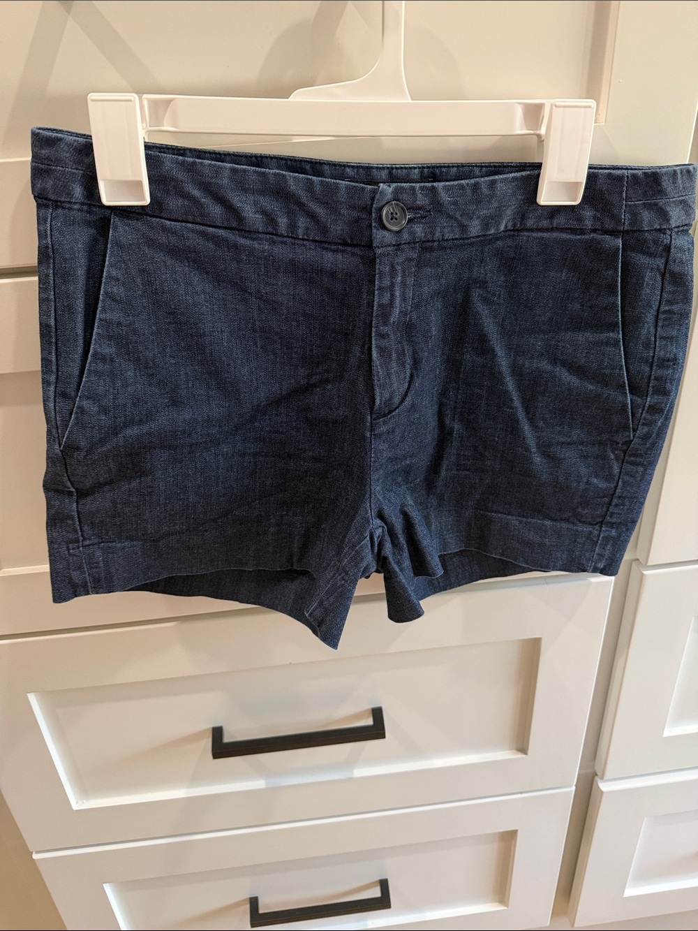 Banana Republic Dark Navy Denim Shorts